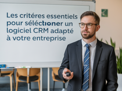Les critères essentiels pour sélectionner un logiciel CRM adapté à votre entreprise